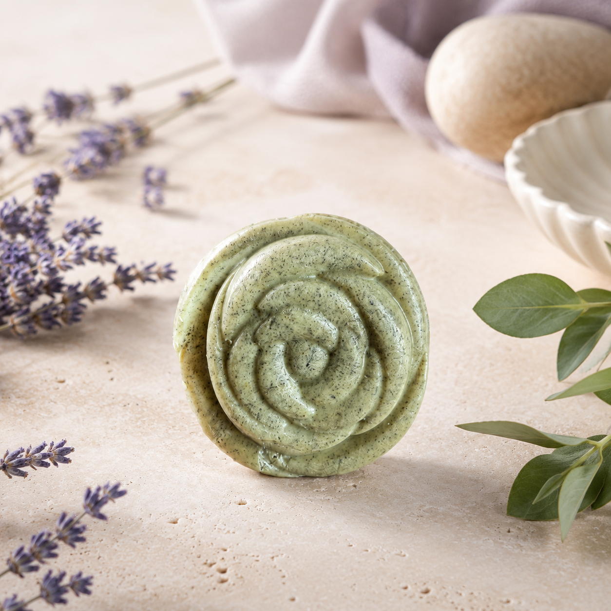 💜 JABÓN FACIAL ARTESANAL DE LAVANDA Y JOJOBA 🌿