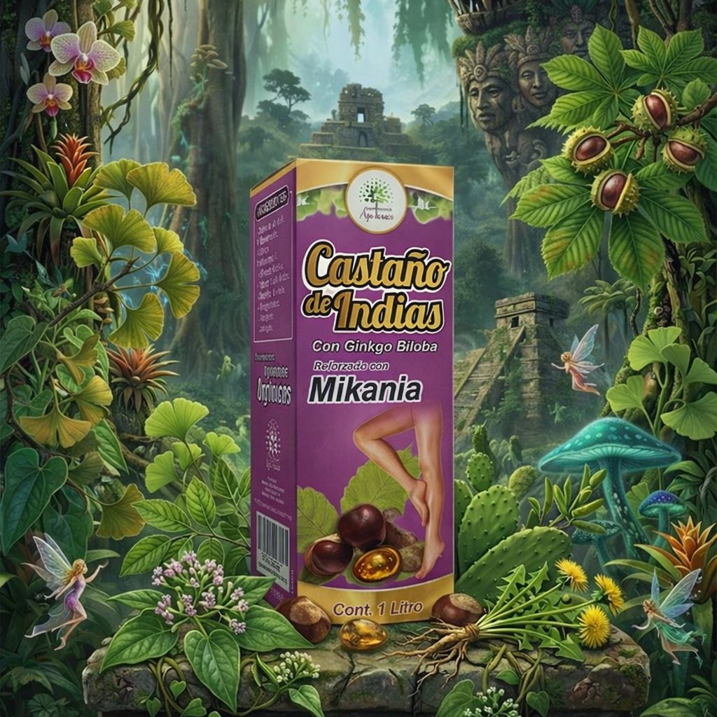 TONICO DE CASTANA DE INDIAS CON GINKGO BILOBA REFORZADO CON MIKANIA