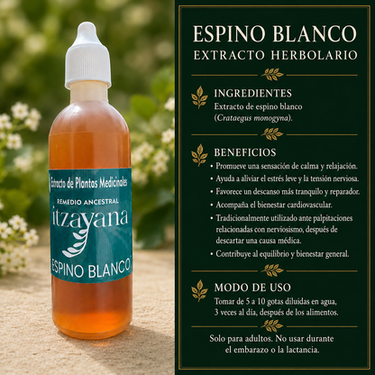 ITZAYANA-TINTURA ESPINO BLANCO