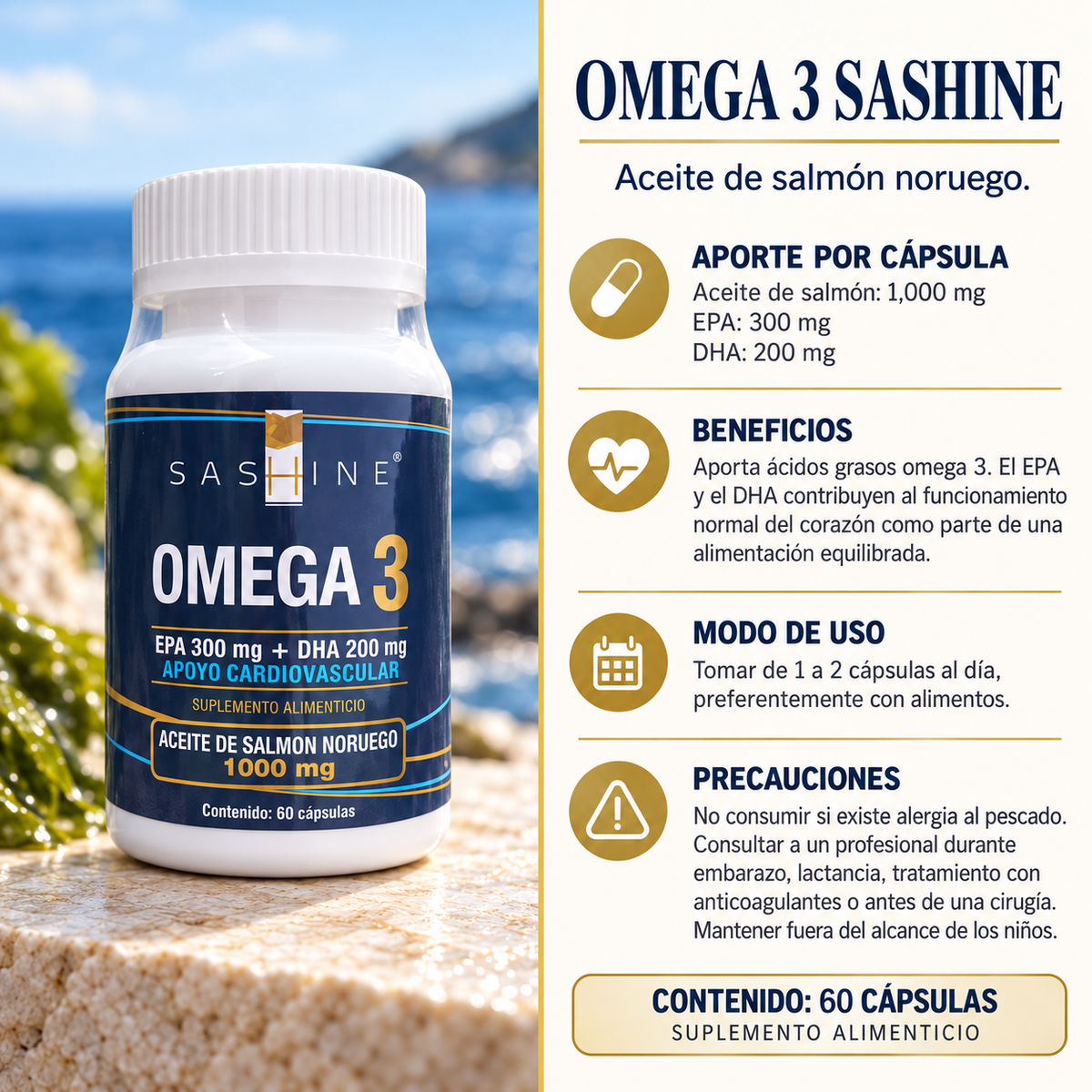 SUPLEMENTO ALIMENTICIO DE OMEGA 3