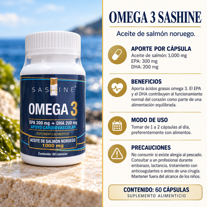 SUPLEMENTO ALIMENTICIO DE OMEGA 3