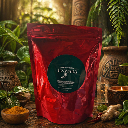 ITZAYANA-INFUSION DETOX curcuma jengibre cacao pimienta cayena y canela