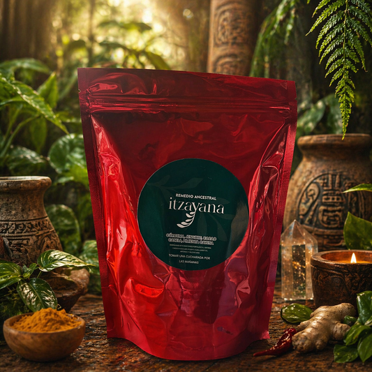 ITZAYANA-INFUSION DETOX curcuma jengibre cacao pimienta cayena y canela - Itzayana