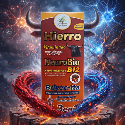 TONICO DE HIERRO VITAMINADO NEUROBIO B12