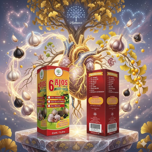 TONICO 6 AJOS REFORZADO CON GINKO BILOBA - Itzayana