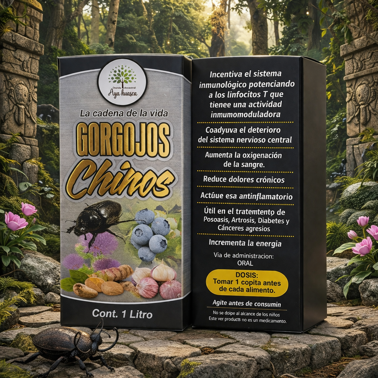 TONICO DE GORGOJOS CHINOS