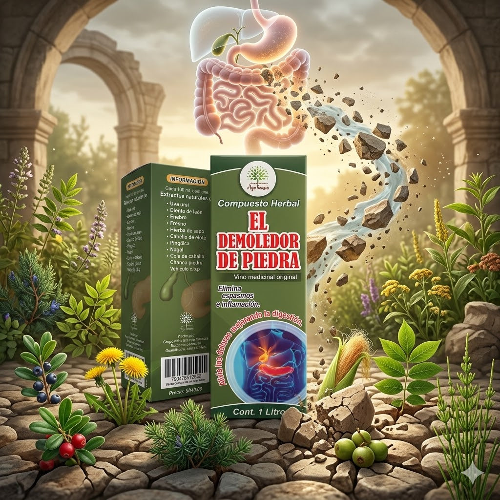 TONICO COMPUESTO HERBAL DEMOLEDOR DE PIERDRA