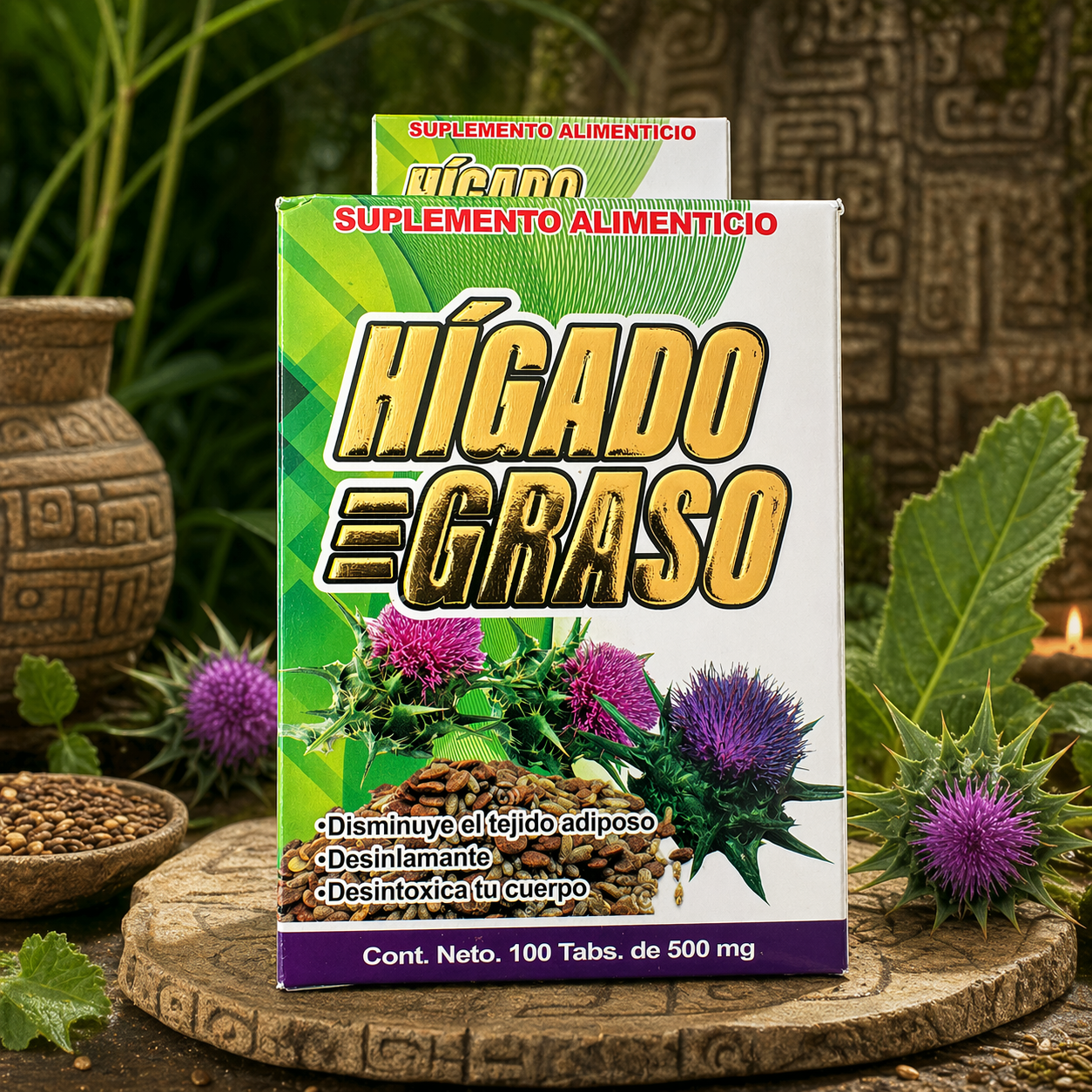 SUPLEMENTO ALIMENTICIO  HIGADO GRASO
