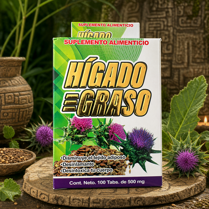 SUPLEMENTO ALIMENTICIO  HIGADO GRASO
