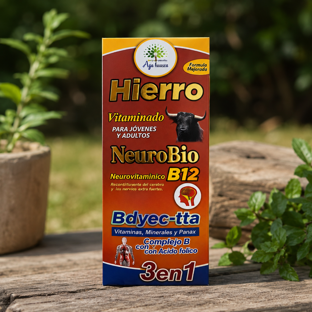 TONICO DE HIERRO VITAMINADO NEUROBIO B12