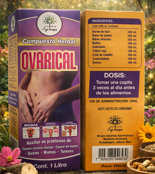 COMPUESTO HERBAL OVARICAL